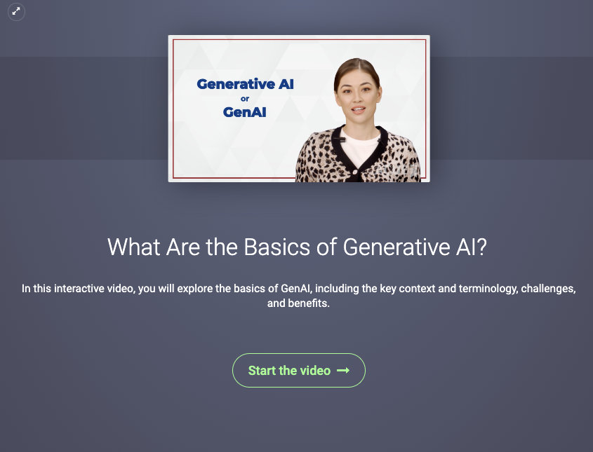 Teaching with AI Video